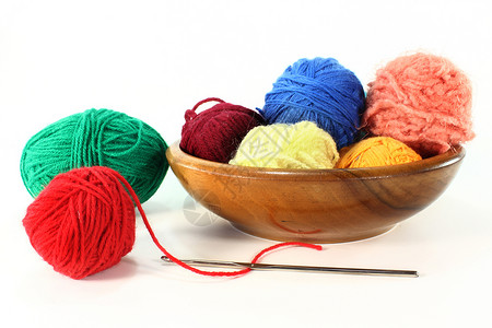 编织针羊毛毛线针线活闲暇纤维衣服爱好棉布钩针针织品就业背景