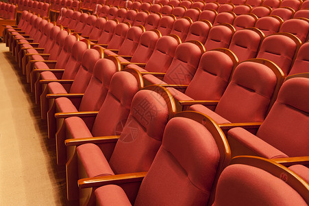 自由红剧院座位背景图片
