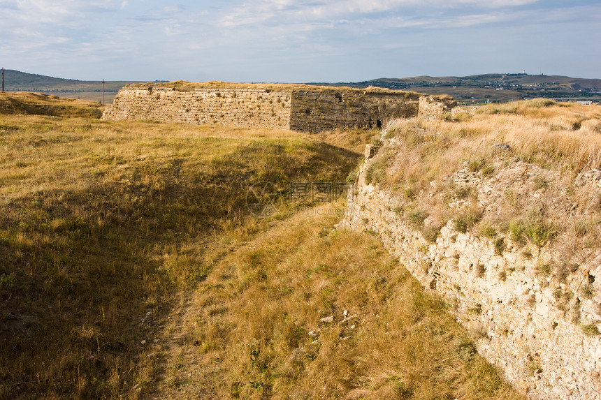 堡垒废墟石头历史建筑学挖掘考古据点建筑图片