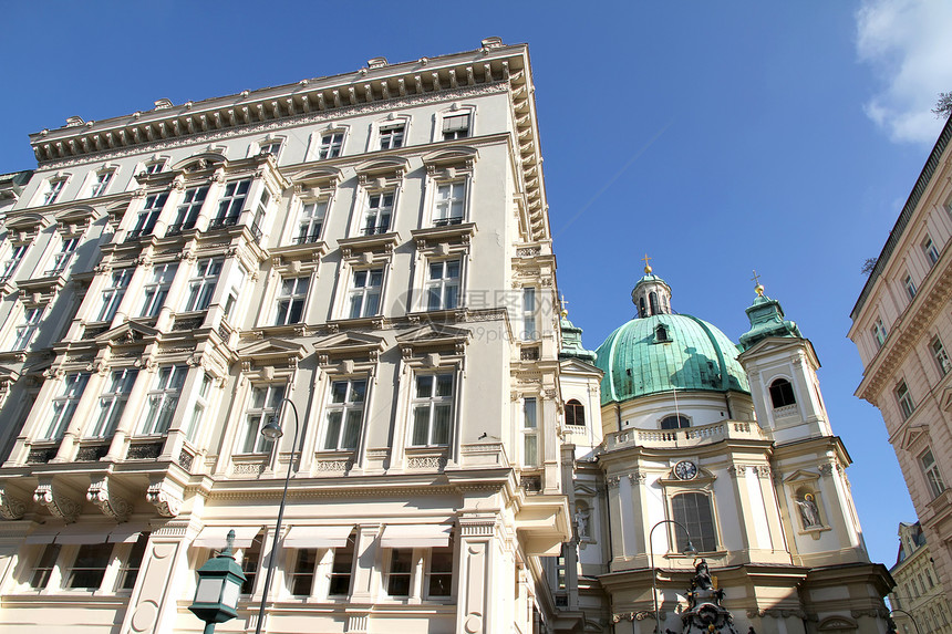 维也纳彼得斯基契市中心纪念碑建筑场景宗教历史历史性景观音乐旅行图片