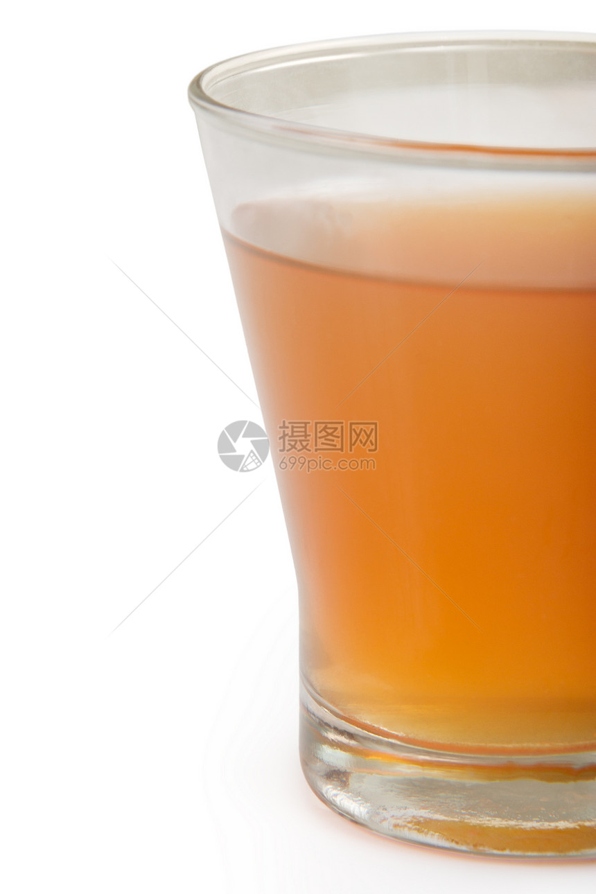柠檬茶涟漪黄色液体玻璃宏观橙子口渴蒸汽图片