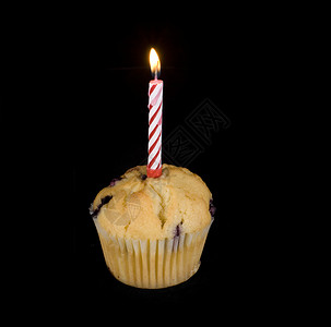 一岁生日蛋糕螺旋糖果蛋糕念日食物乐趣条纹燃烧庆典蜡烛背景图片