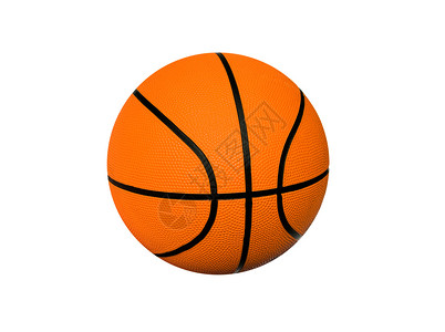 白背景的篮球游戏比赛海滩橡皮运动水平橙子休闲活动白色背景图片