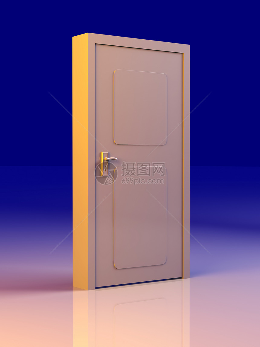 扇门出口框架门框锁定门把手入口图片
