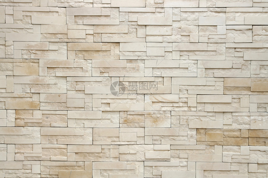 现代砖墙安全材料水泥房子石工白色石头墙纸棕色石匠图片