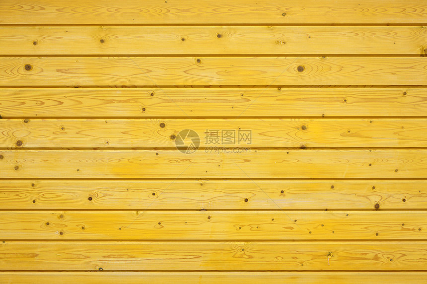 黄黄色木墙图片