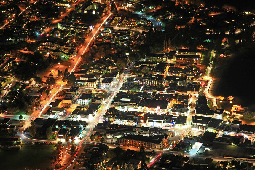 新西兰皇后镇的光线小道图片