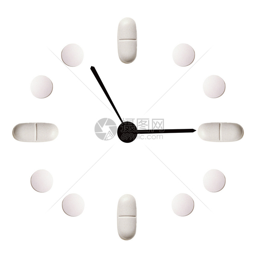 药用时数胶囊失眠唤醒药品测量戒指小时合金药片时间图片