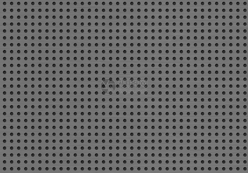 闪光金属电网盘子网格灰色正方形图片