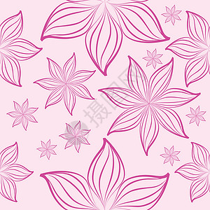 花纹形态粉色紫色花瓣背景图片