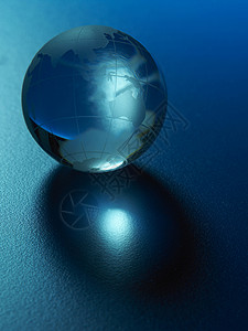 地球行星玻璃背景图片