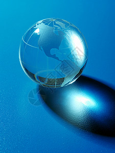 地球行星玻璃背景图片