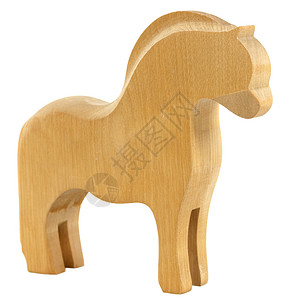 麒麟动物雕刻美丽的小马高清图片