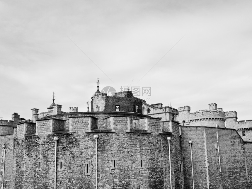 伦敦塔监狱建筑学石头地牢王国城堡图片