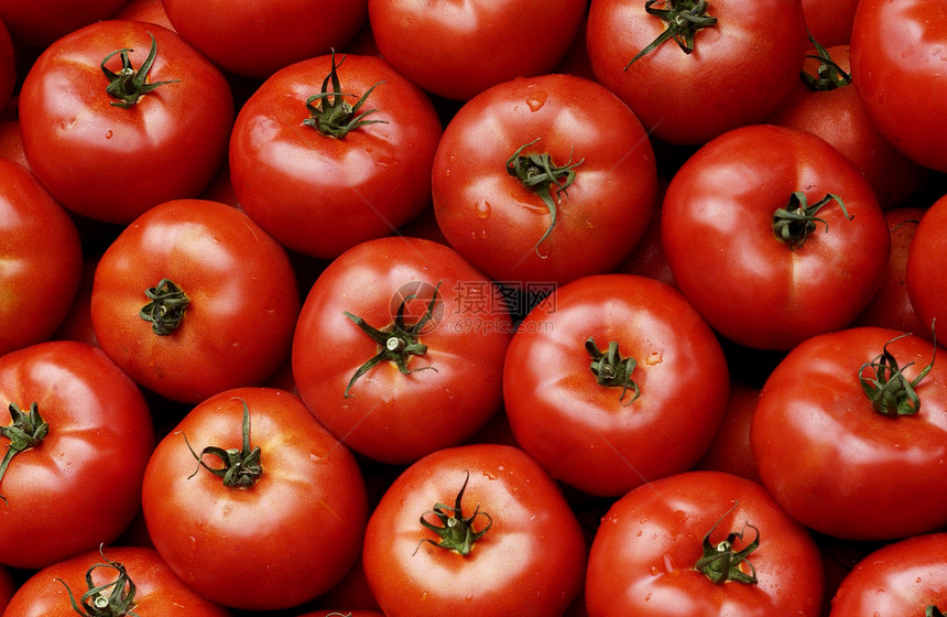 番茄零售水果商摊位水果市场蔬菜红色食物图片