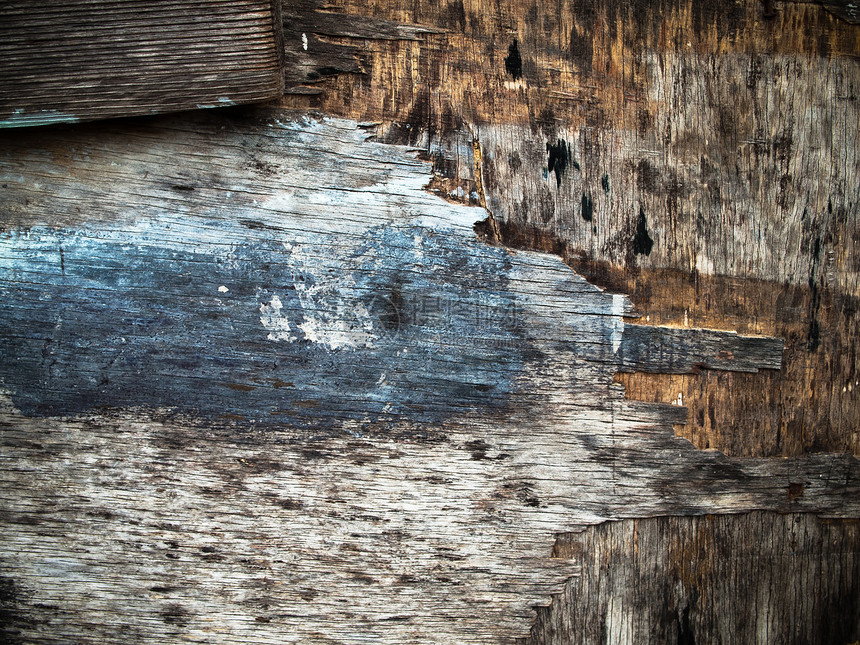 土木老旧木材的纹质图片