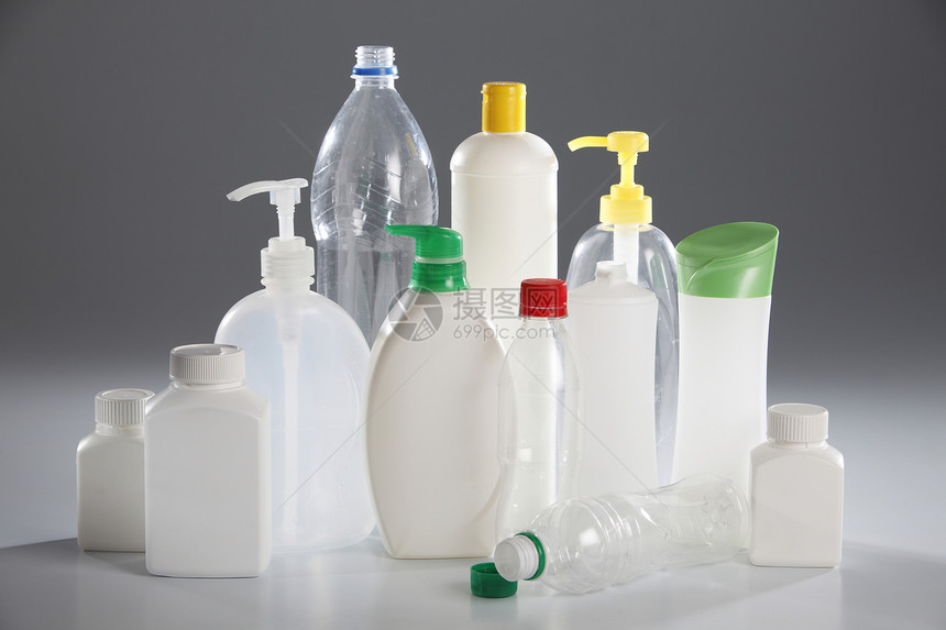 软件包包标签市场品牌产品液体投手白色瓶子包装团体图片