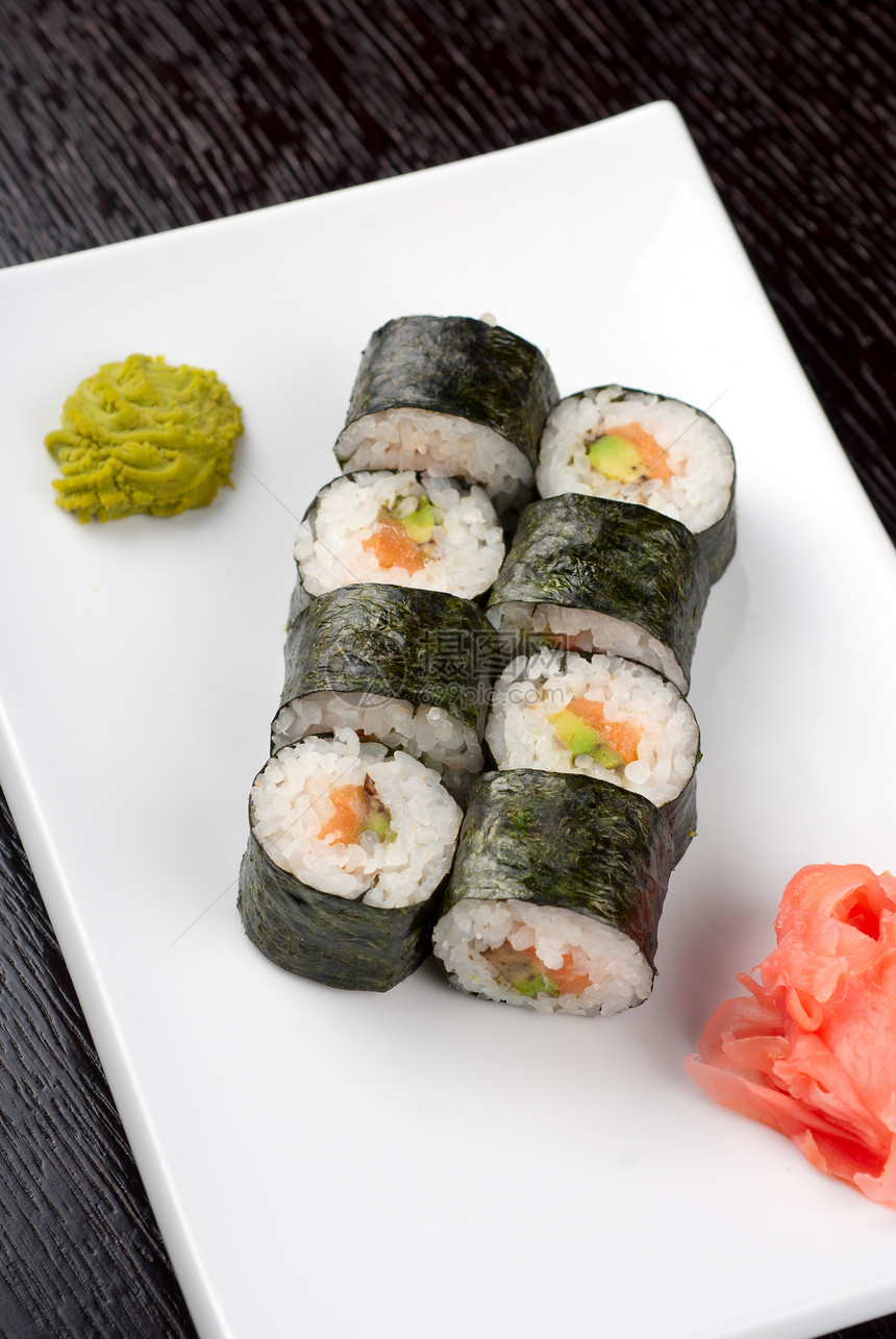 北海道maki美食餐厅午餐用餐寿司文化海藻食物蔬菜螃蟹图片