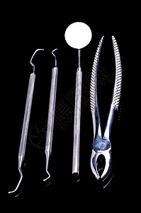 牙科仪器牙医工具医院手术刮刀药品操作口腔镜金属外科背景图片