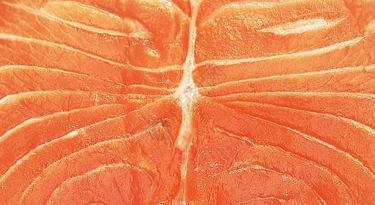 生红色红鲑鱼鱼食物橙子烹饪餐厅宏观午餐美食盐水鱼片鳟鱼红鱼背景图片