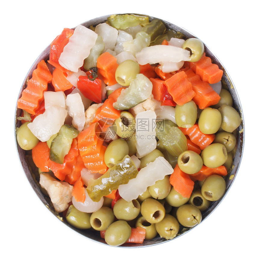 混合蔬菜美食芹菜食物绿色菜花胡椒洋葱宏观沙拉萝卜图片