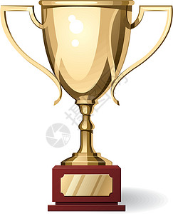 体育杯金子插图反射黄色庆典绘画荣誉杯子比赛金属背景图片