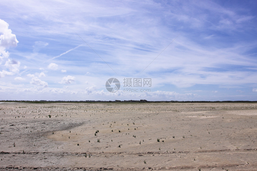 法国澳洲海岸低潮下海景和沙滩反射假期海岸线旅游荒野旅行天空地平线天气边缘图片