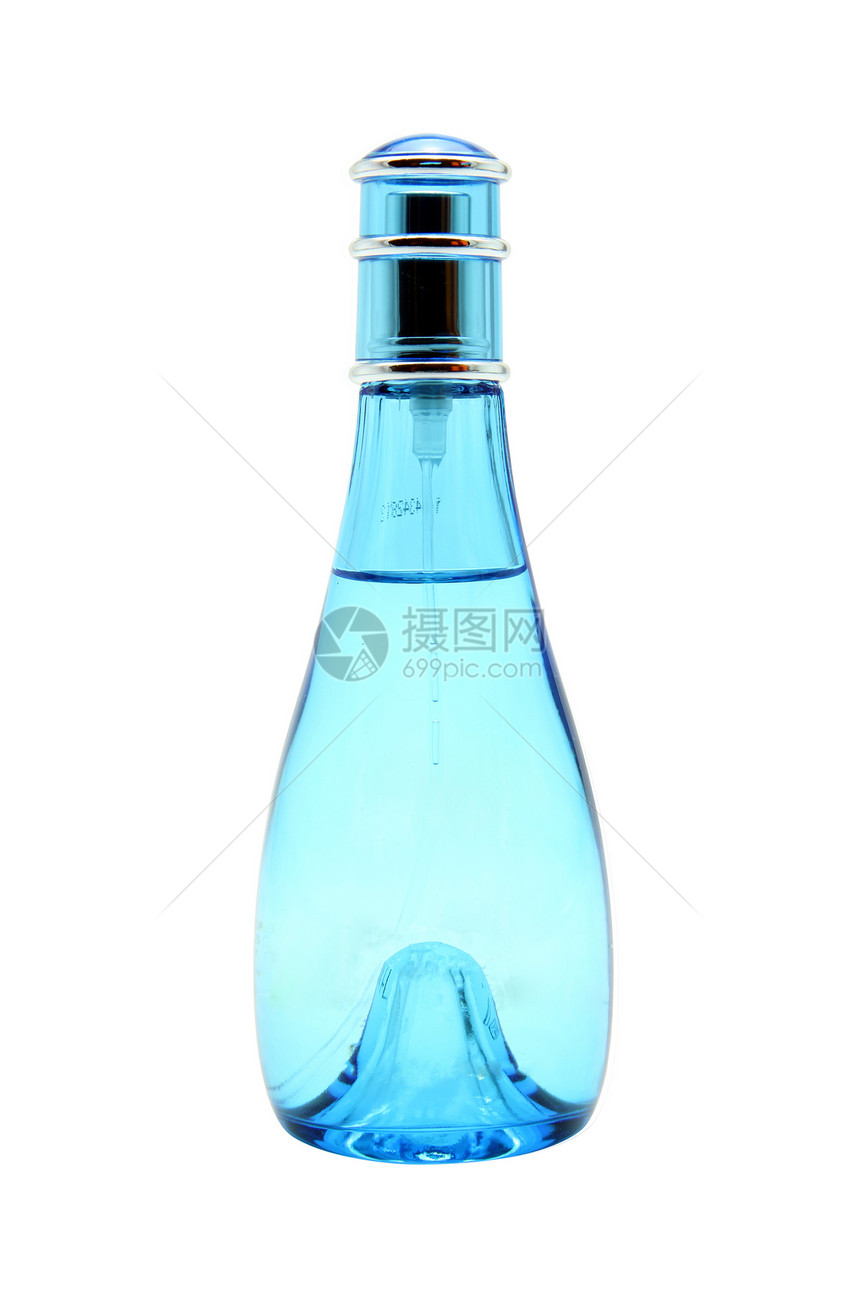 全玻璃 浅蓝色喷雾瓶图片