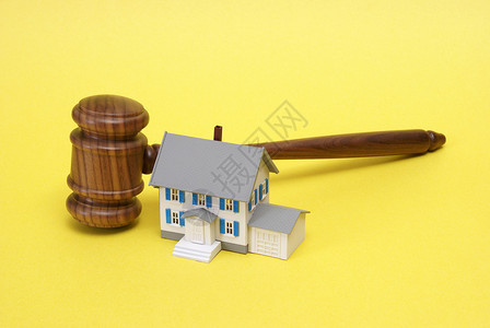 住房概念法庭财产破产销售法律司法建筑法官融资权威高清图片