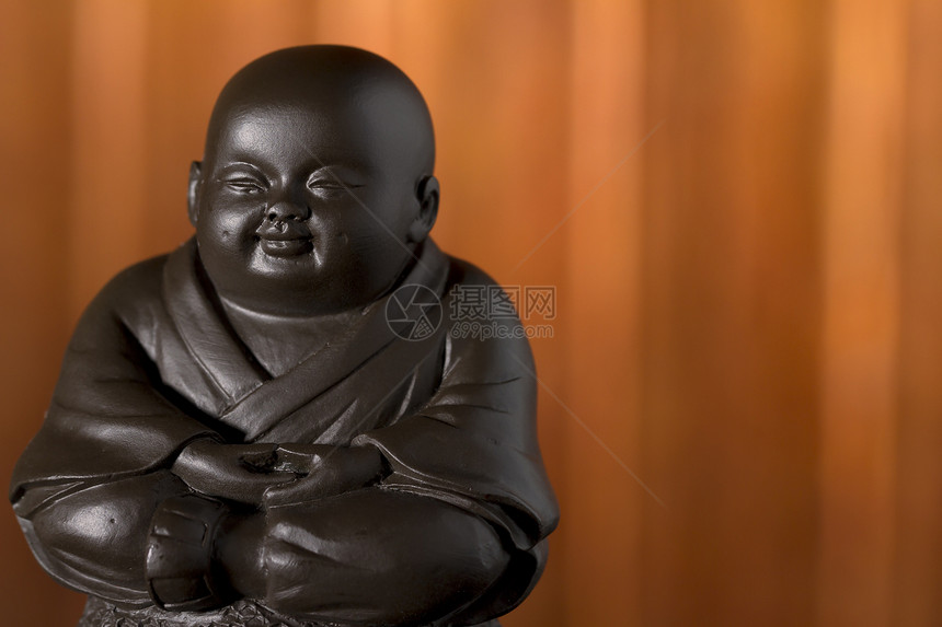 小佛祖信仰雕像佛教徒寺庙塑像精神文化图片
