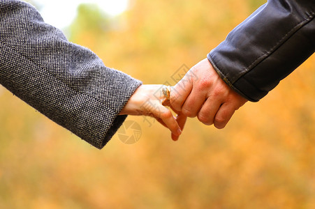 手握手公园家庭中年人夫妻女士小路父母男人背景图片