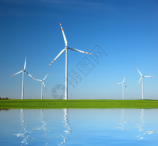 风风涡轮天空气候全球环境活力工业力量空气农场技术背景图片