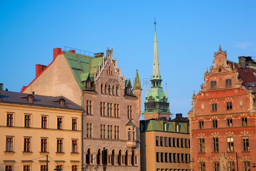 瑞典斯德哥尔摩的旧城楼(瑞典斯德哥尔摩)图片