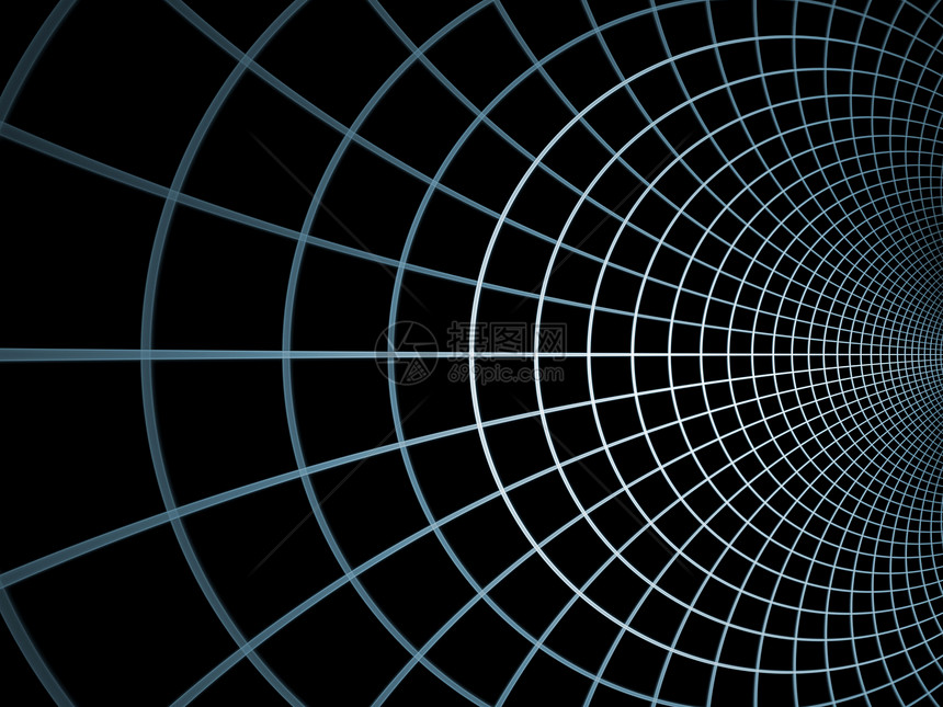 动态网格背景技术几何学科学墙纸蓝色图片