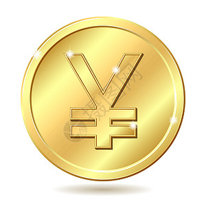 北京经济开发区有日元符号的金金币设计图片