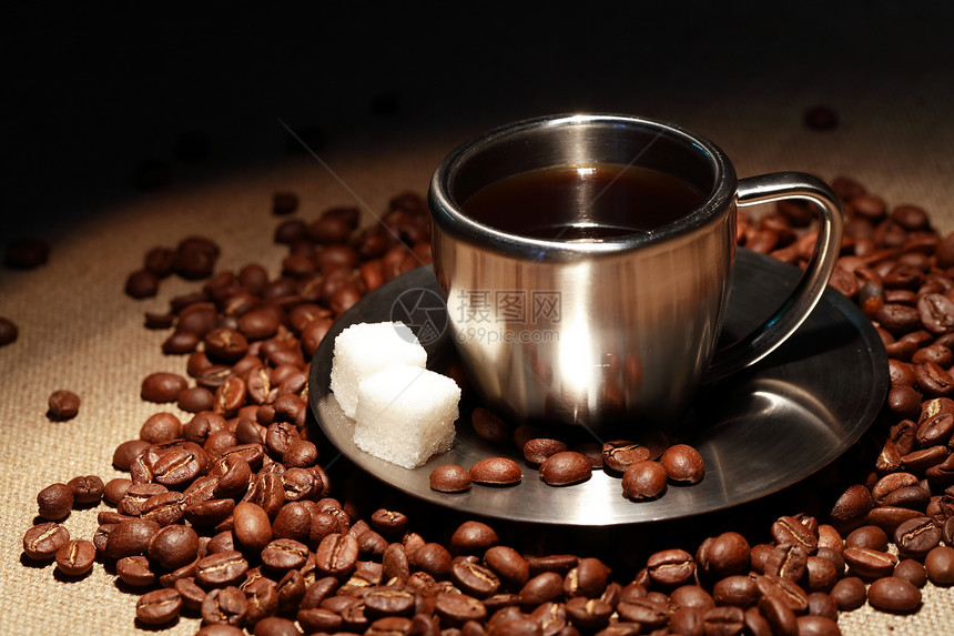 黑咖啡杯子茶托饮料餐具热饮咖啡饮食图片
