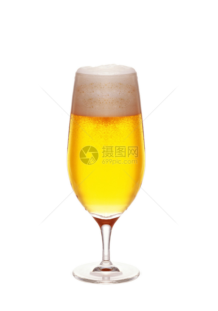 杯啤酒 加冻结啤酒厂酒吧气泡酿造干杯口渴泡沫宏观白色金子图片
