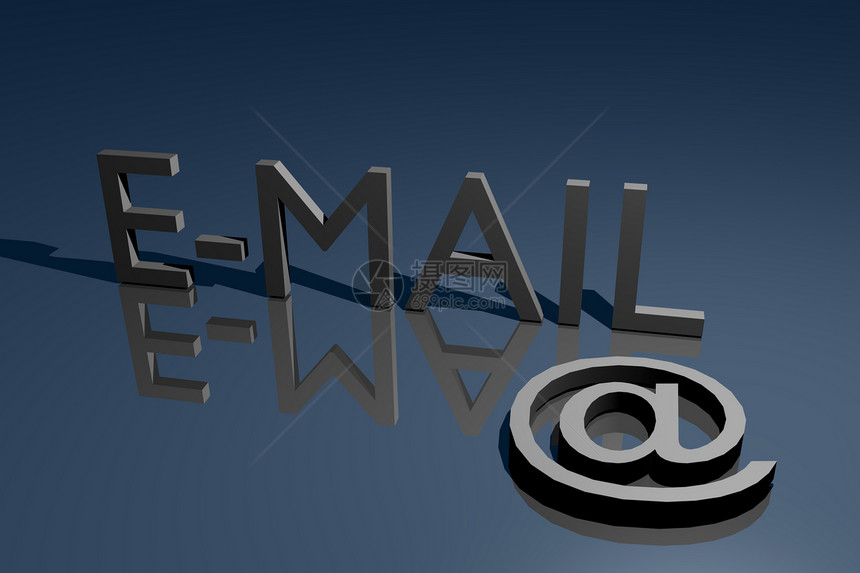 电子邮件刻字电子标识邮政白色插图邮件消息图片