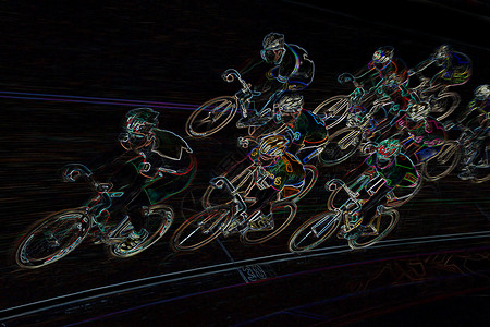 内颈和内颈种族自行车追求竞赛参赛者比赛运动黑色插图部队速度背景图片