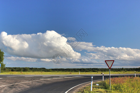 道路交叉路口 1背景图片