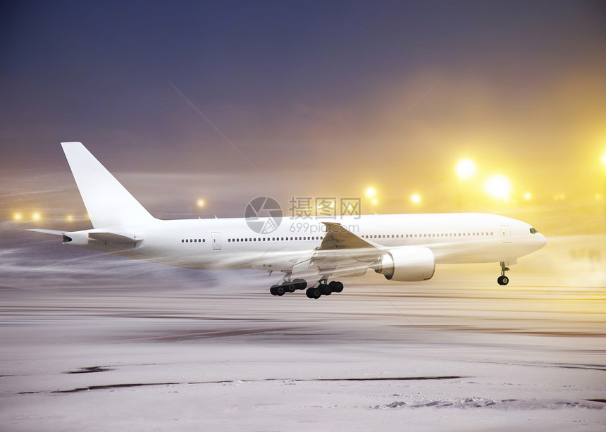 机场非飞行天气航班座舱运输暴风雪翅膀商业飞机场航空旅行痕迹图片