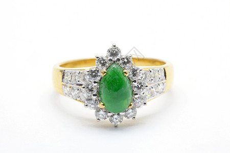 Jade 钻石婚礼环展示财富戒指珠宝周年礼物订婚纪念日未婚妻宝石背景图片