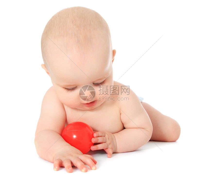 婴儿宝宝接班人新生红色游戏后代功能后来者婴儿期小动物宝贝图片