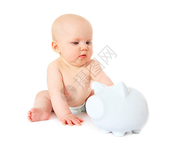 宝贝银行素材婴儿宝宝教育银行业后裔支付孩子金融银行小猪接班人玩具背景