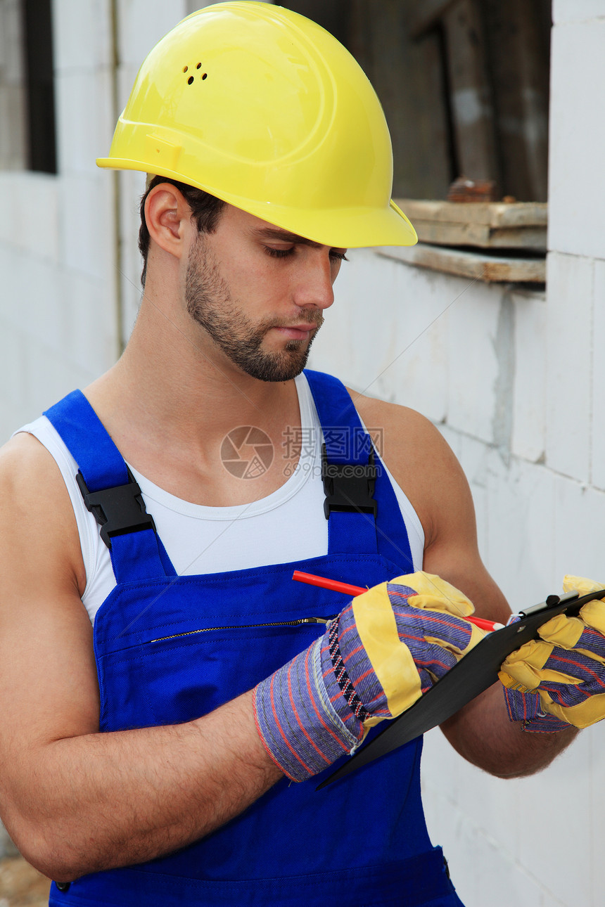 手工工人脚手架工地工匠石匠领班工业男性建筑业写作男人图片