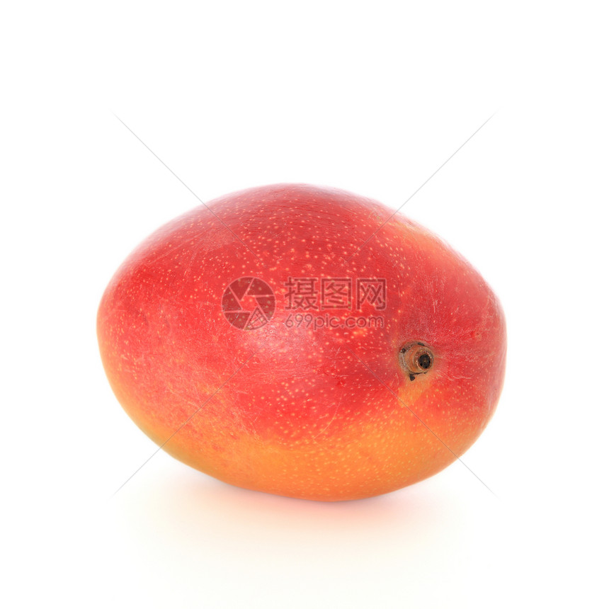 芒果食物健康水果维生素营养白色饮食图片