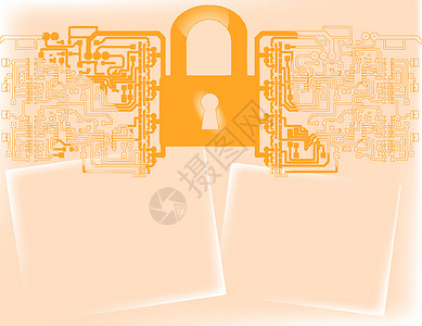 提供制度保障保护制度技术堡垒防御绘画插图电子产品保障庇护所电路电脑设计图片