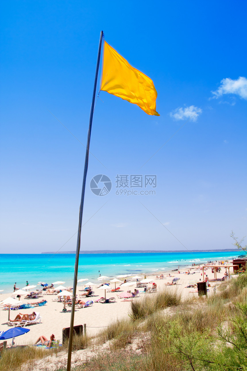 夏季的海滩休息晴天蓝色假期海洋旅行支撑阳光旅游波浪图片