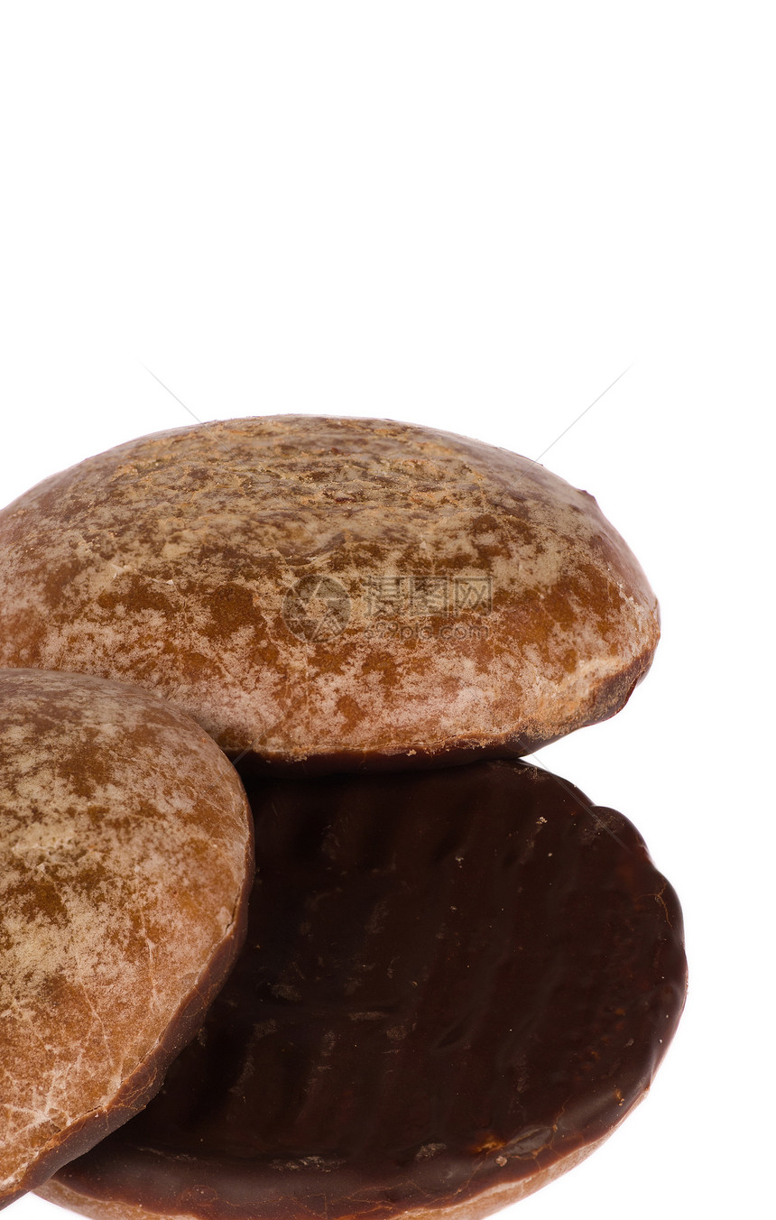 Lebkuchen 莱布库琴饼干糕点巧克力蛋糕涂层圆形图片