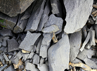 比利牛斯岛的灰色旗岩质石灰石背景图片